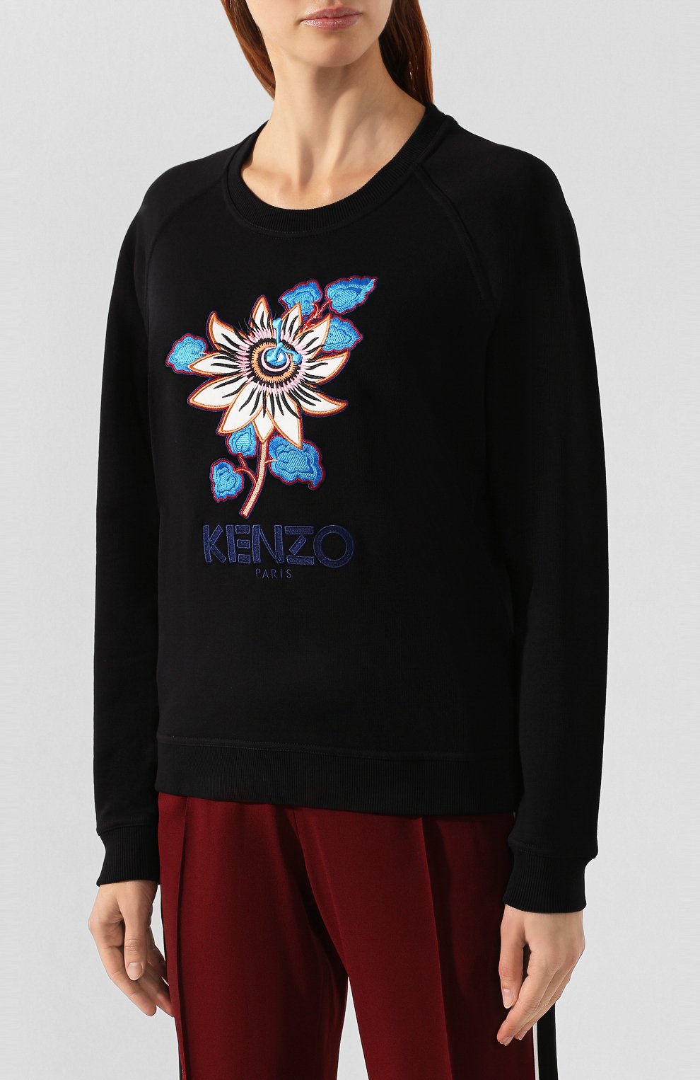 Хлопковый свитшот KENZO, арт. F962SW801962, фото 3