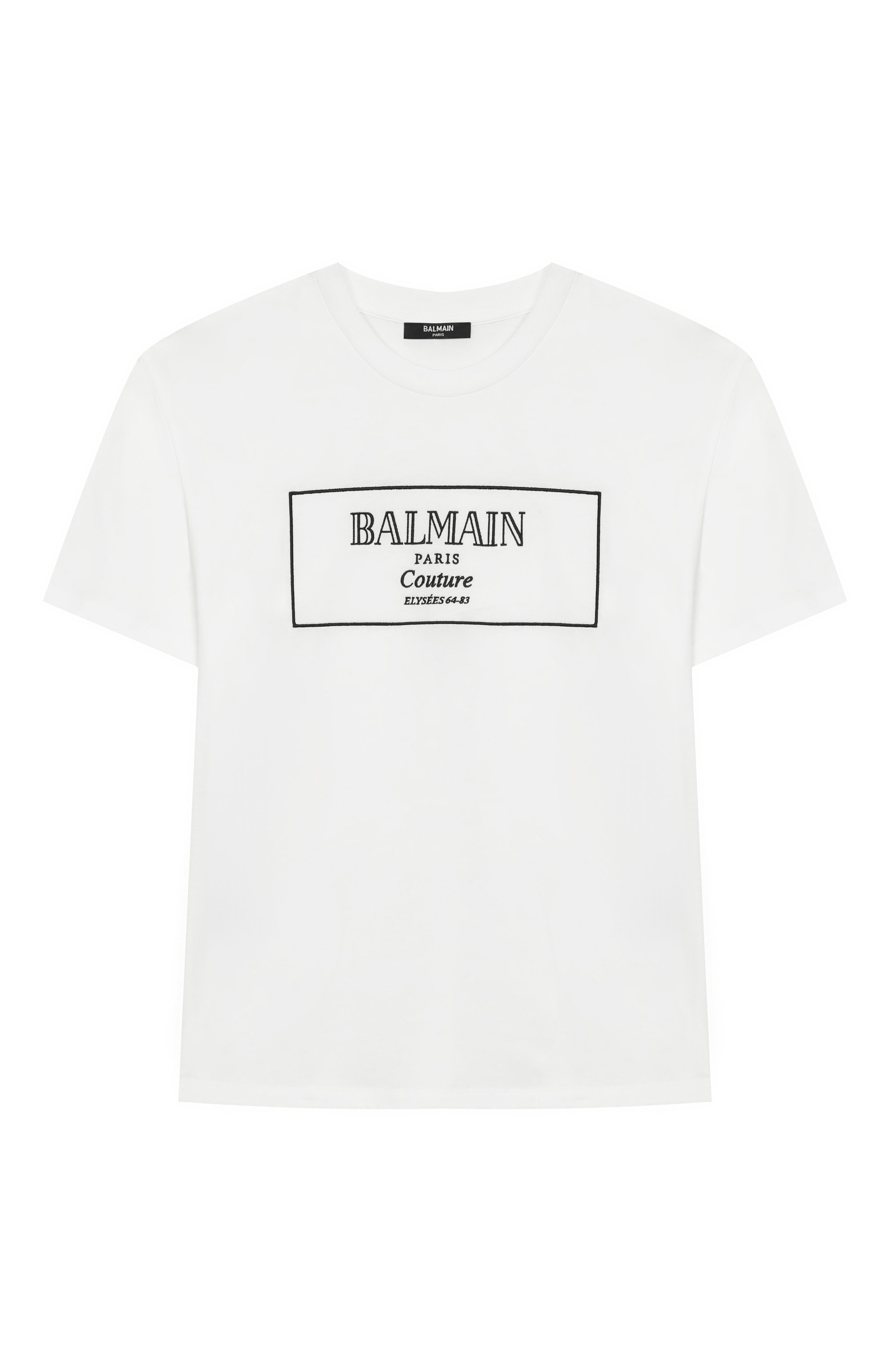 Хлопковая футболка BALMAIN, арт. BX8P51, фото 1
