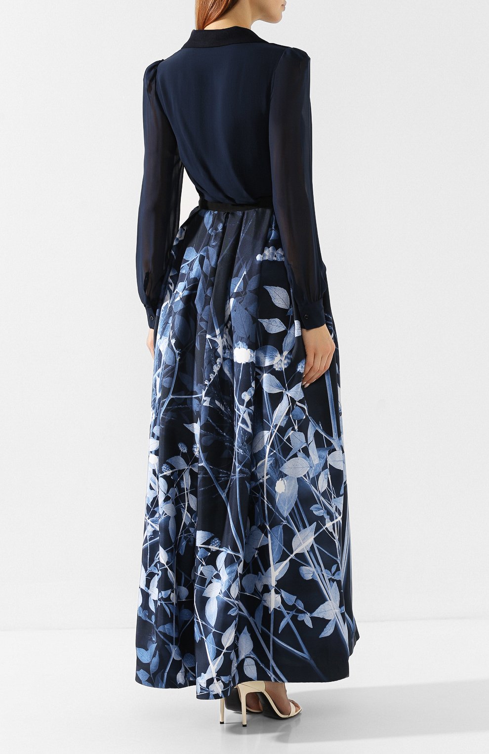 Шелковое платье SARA ROKA, арт. ARETA LS 22/FW19-32, фото 4