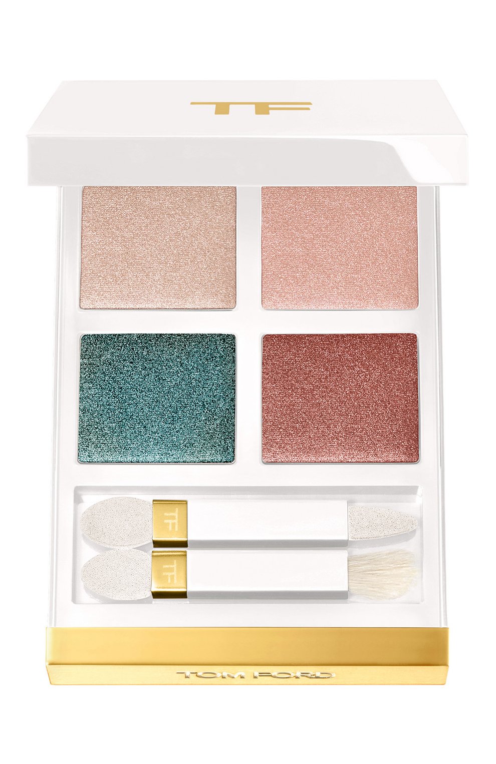 Палетка теней soleil eye color quad, оттенок 01 emerald dusk (6g) TOM FORD, арт. TERC-01, фото 1