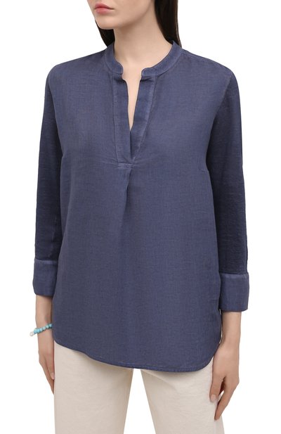 Льняная блузка 120% LINO, арт. T0W70FC/E908/S00, фото 3