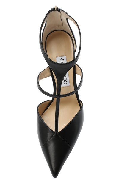 Кожаные туфли saoni 100 JIMMY CHOO, арт. SA0NI 100/KID, фото 5