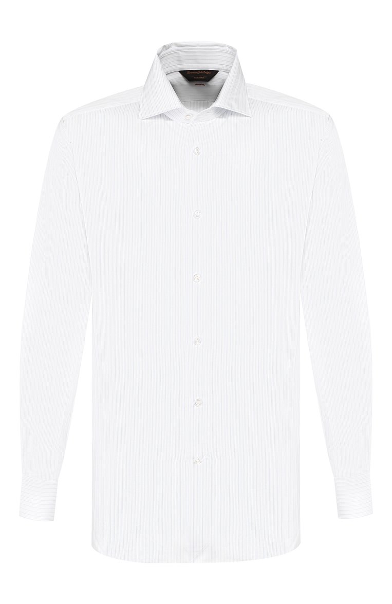 Хлопковая сорочка ZEGNA, арт. 602075/9NS0LB, фото 1