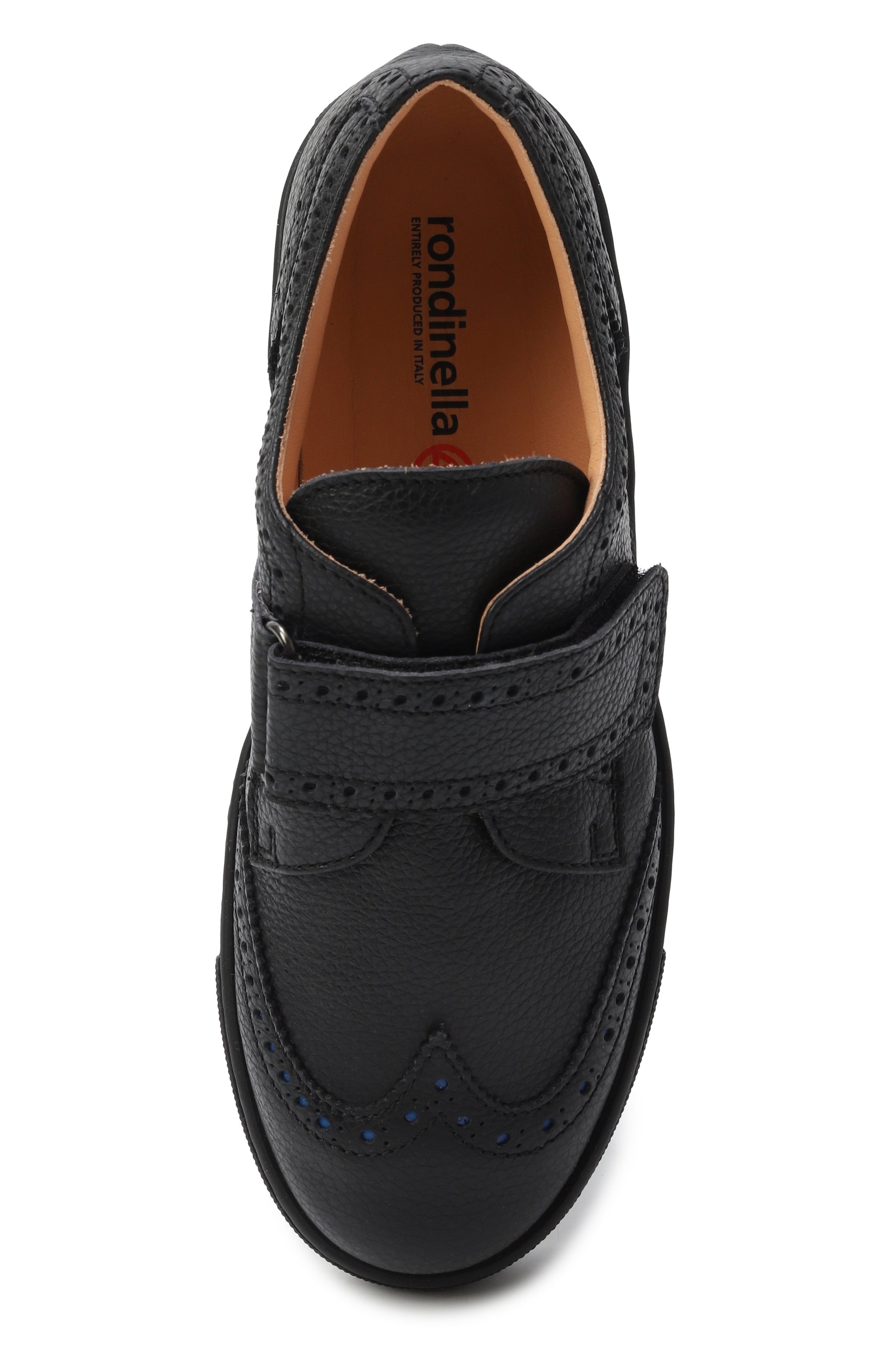 Кожаные дерби RONDINELLA, арт. 11887-2A/G0MMA/34-36, фото 4