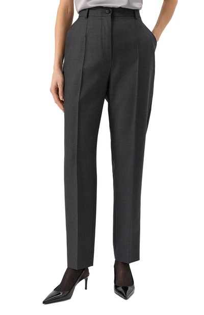 Шерстяные брюки DOLCE & GABBANA, арт. FTDAFT/FU287, фото 3