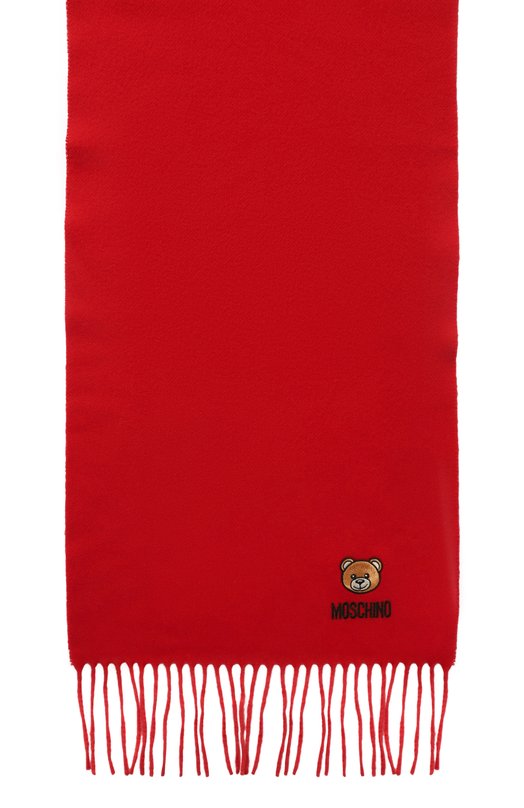 Шерстяной шарф Moschino 50124/M5783 Красный  50124/M5783 Фото 4