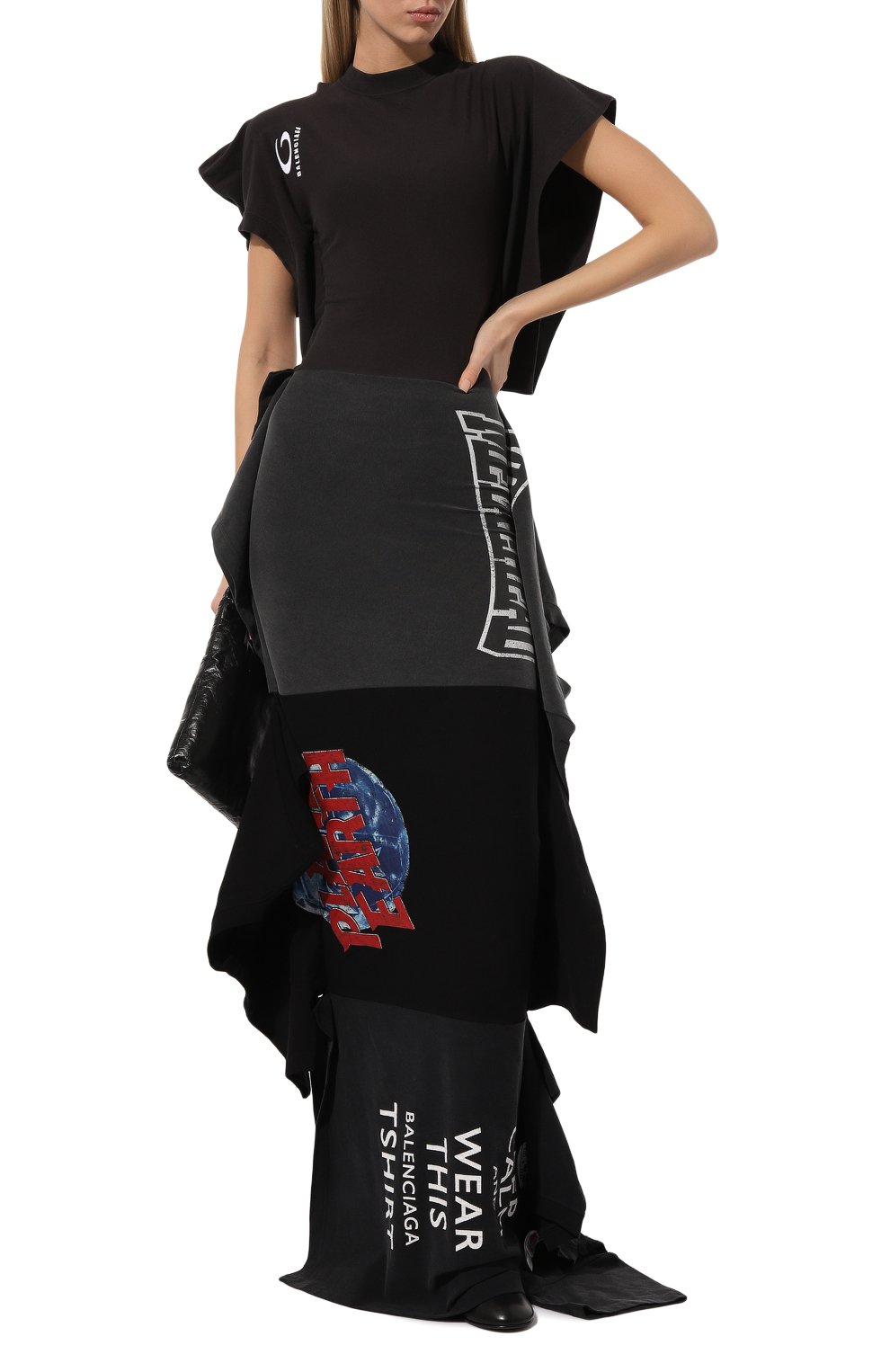 Хлопковое платье BALENCIAGA, арт. 807477/TRVG9, фото 2