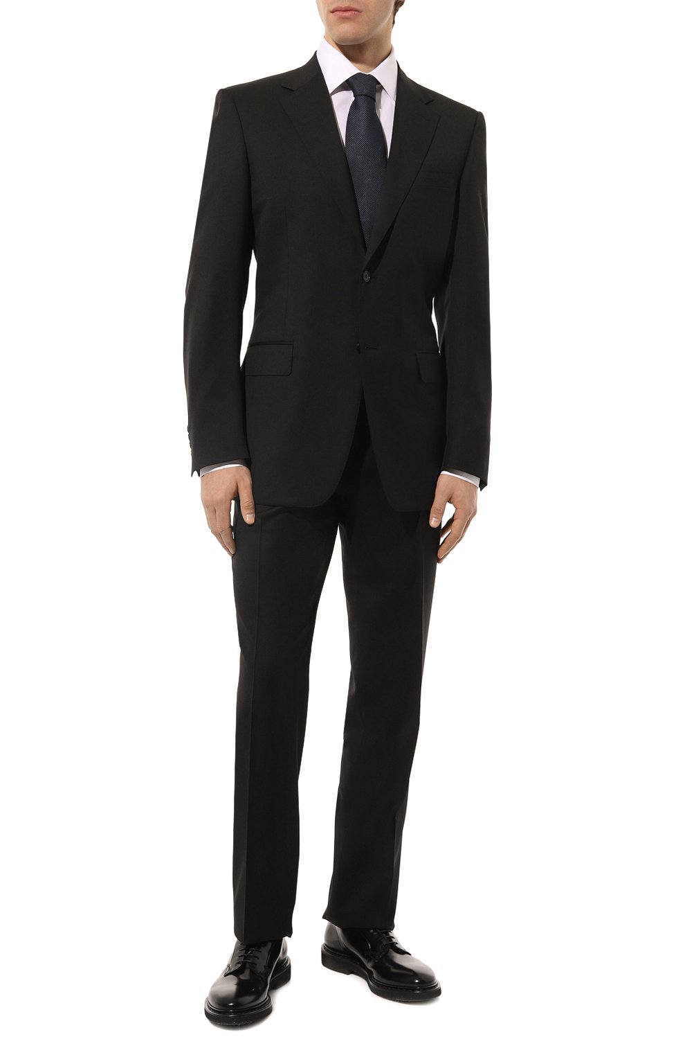 Хлопковая сорочка GIAMPAOLO белого цвета по цене 36200 руб., арт. 608/TS15311, фото 2 Хлопковая сорочка GIAMPAOLO, арт. 608/TS15311, фото 2