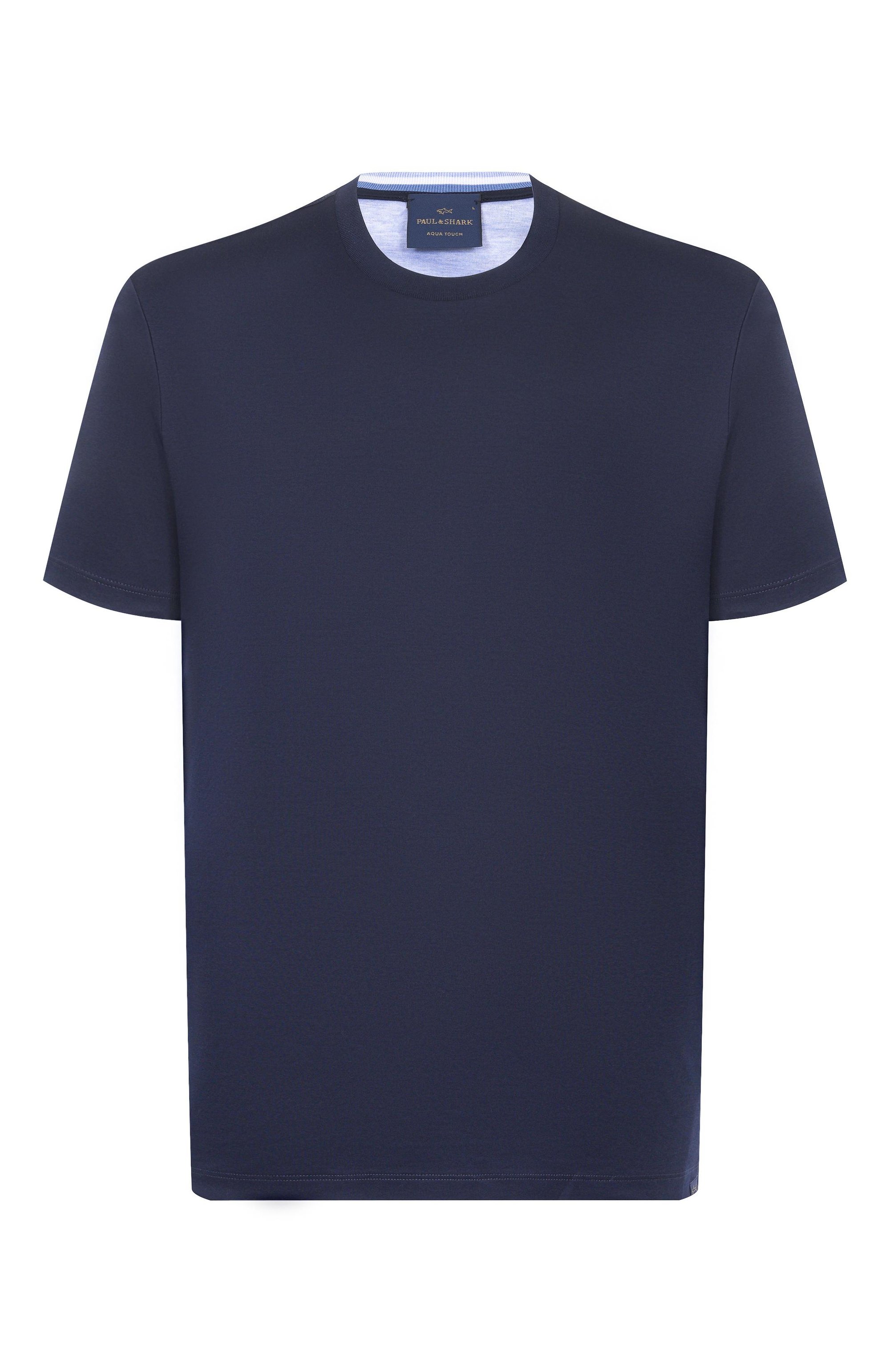 Хлопковая футболка PAUL&SHARK, арт. 26411011_001, фото 1