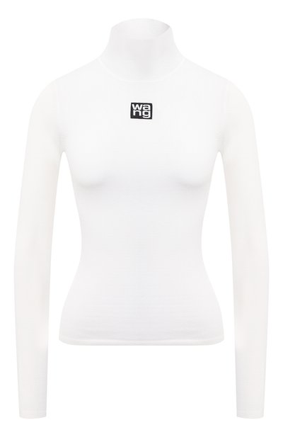 Водолазка ALEXANDERWANG.T белого цвета по цене 38950 руб., арт. 4KC2201012, фото 1 Водолазка ALEXANDERWANG.T, арт. 4KC2201012, фото 1