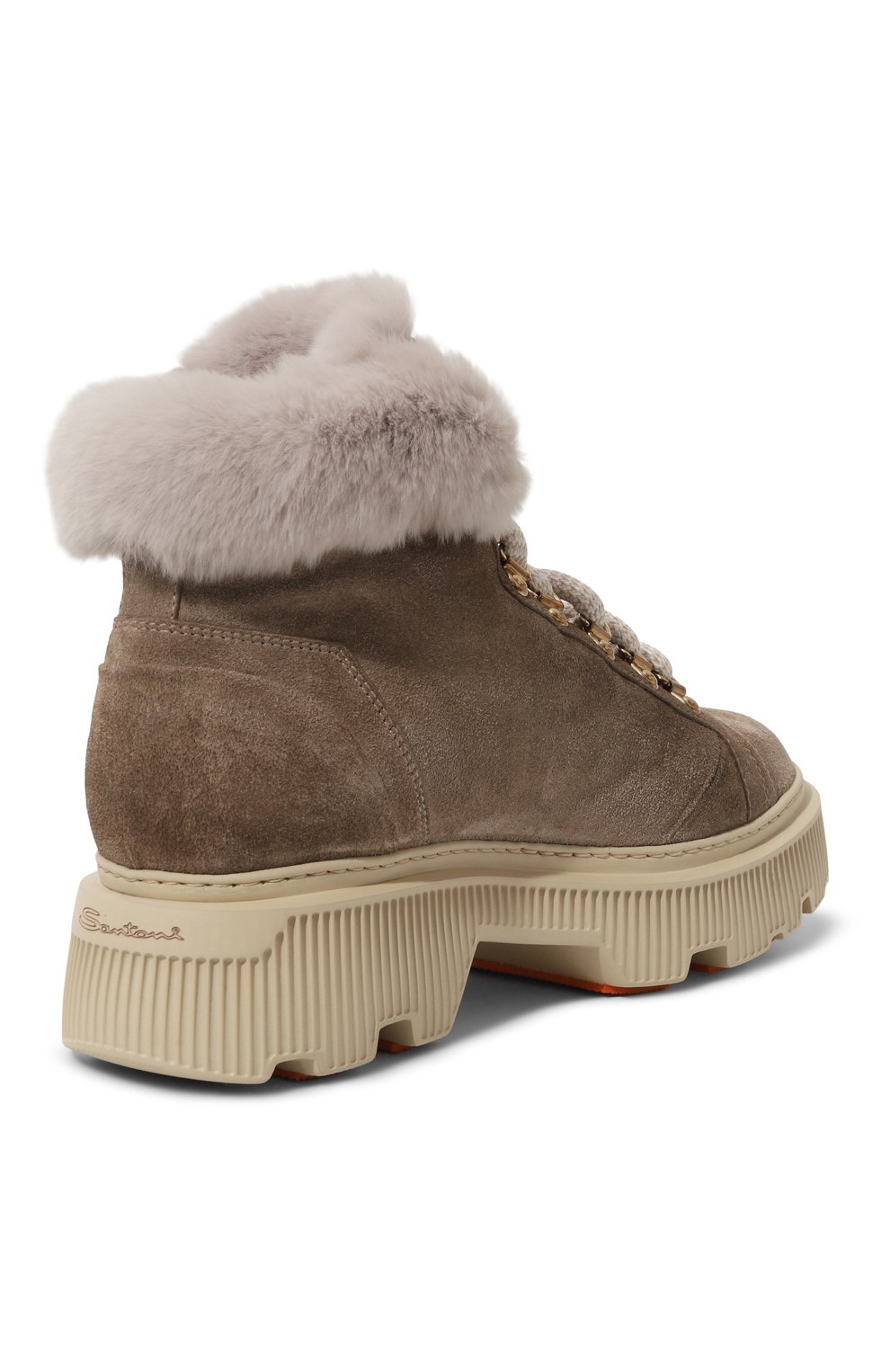 Замшевые ботинки SANTONI, арт. WTHG71316GA2AHSY, фото 5