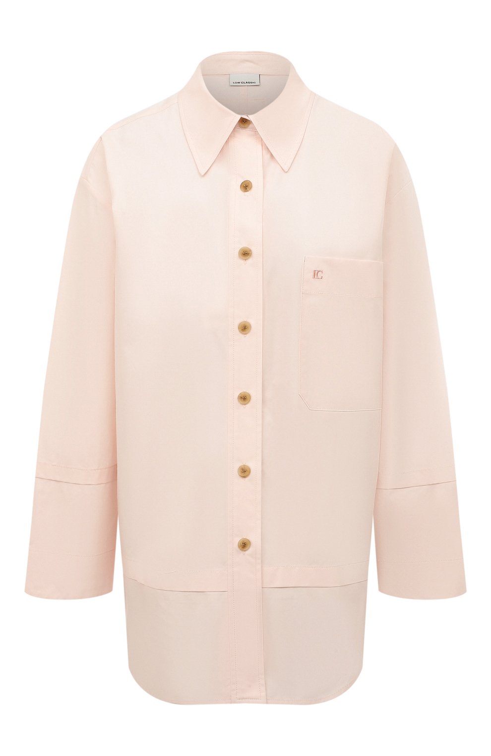 Хлопковая рубашка LOW CLASSIC, арт. L0W23UM_SH060_PC,  фото 1