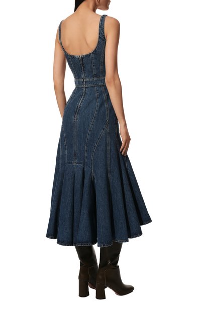 Джинсовое платье ALEXANDER MCQUEEN, арт. 682942/QMABP, фото 4