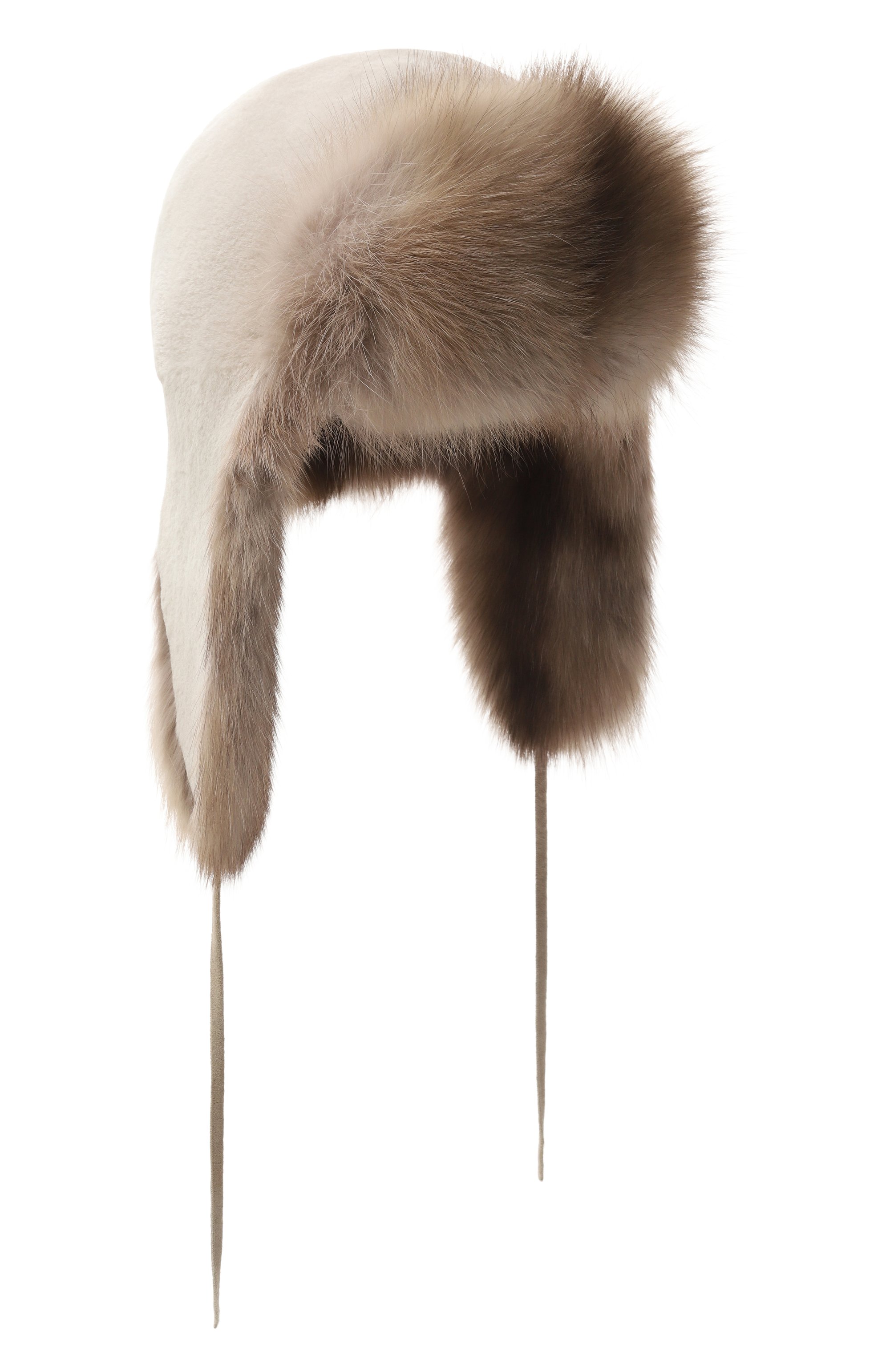 Меховая шапка-ушанка из норки и соболя VICTORIA KUSENKOVA, арт. 321813605241, фото 1