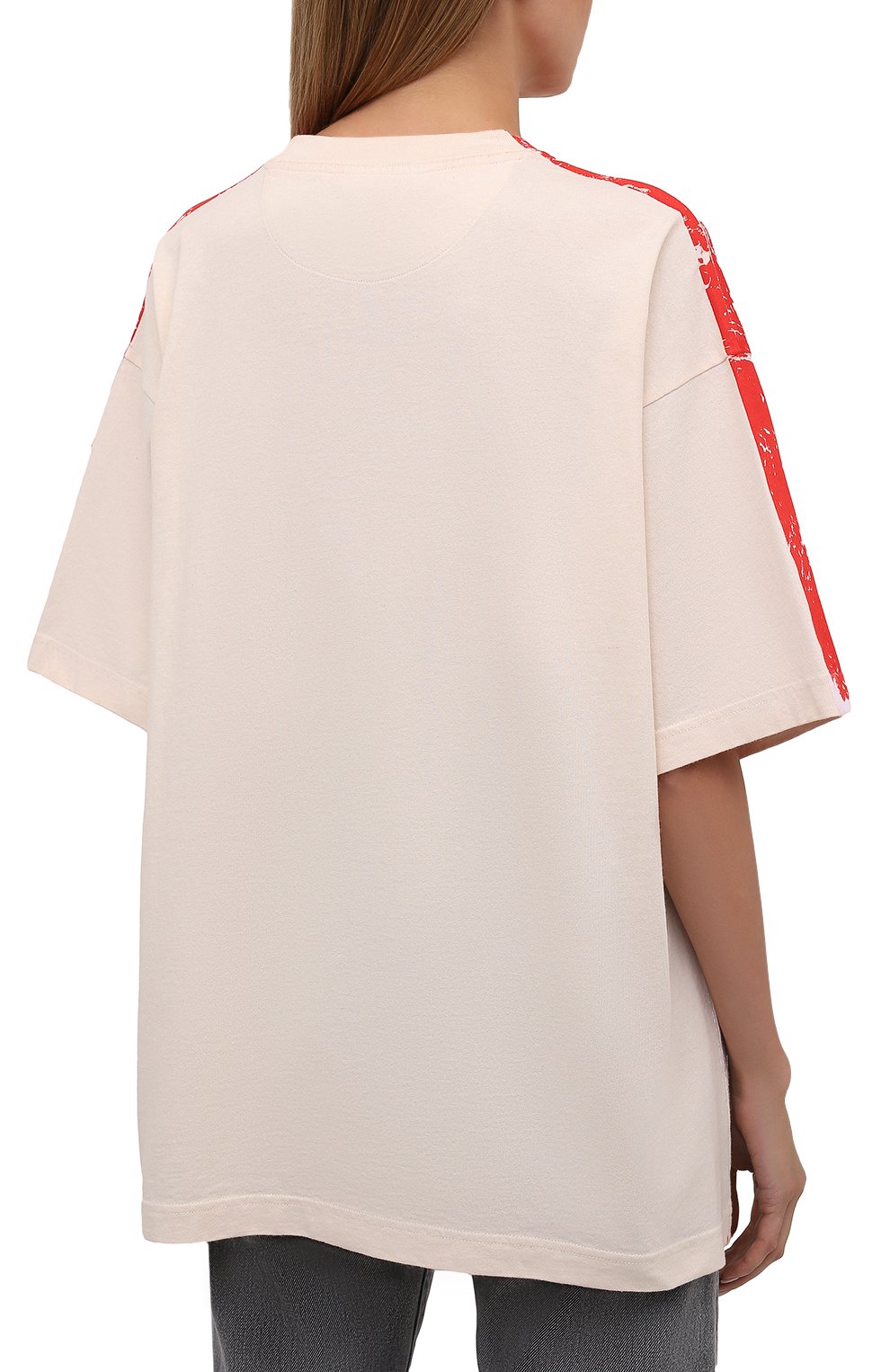 Хлопковая футболка ACNE STUDIOS, арт. AL0239, фото 4