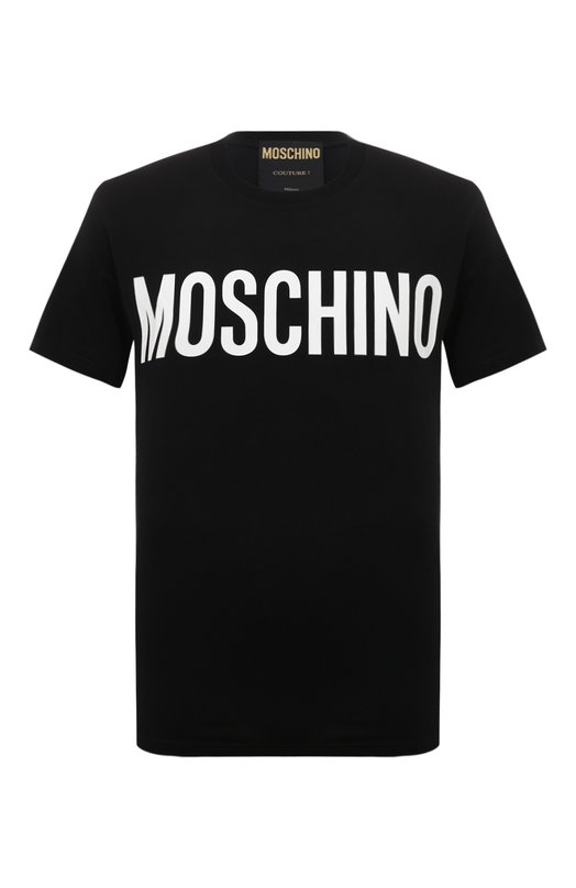 фото Хлопковая футболка moschino