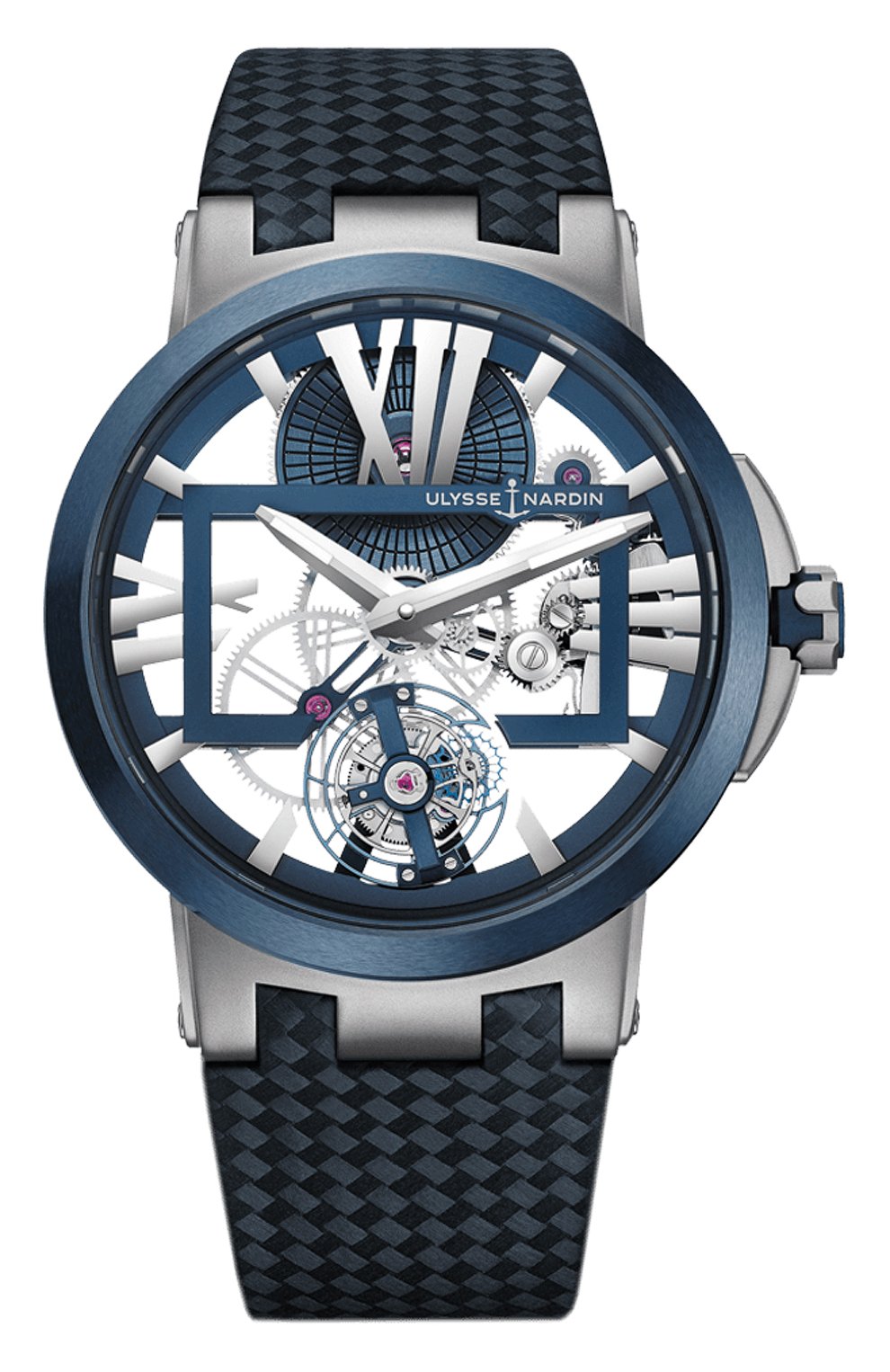 Часы skeleton tourbillon ULYSSE NARDIN, арт. 1713-139/43, фото 1