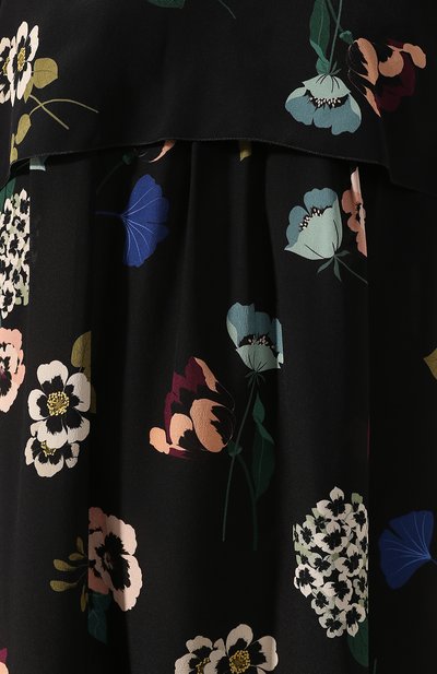 Шелковое платье REDVALENTINO черно-белого цвета по цене 78200 руб., арт. SR0VAH85/4HV, фото 5 Шелковое платье REDVALENTINO, арт. SR0VAH85/4HV, фото 5