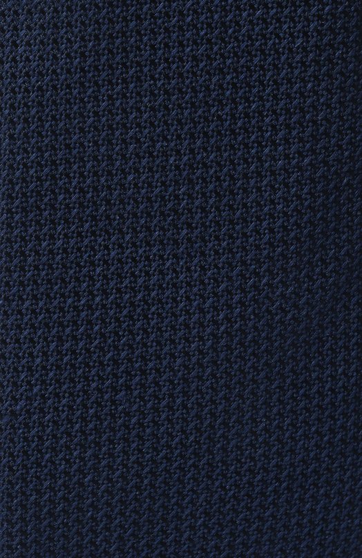 Галстук изо льна и шелка Canali 18/HJ04553 Синий  18/HJ04553 Фото 4