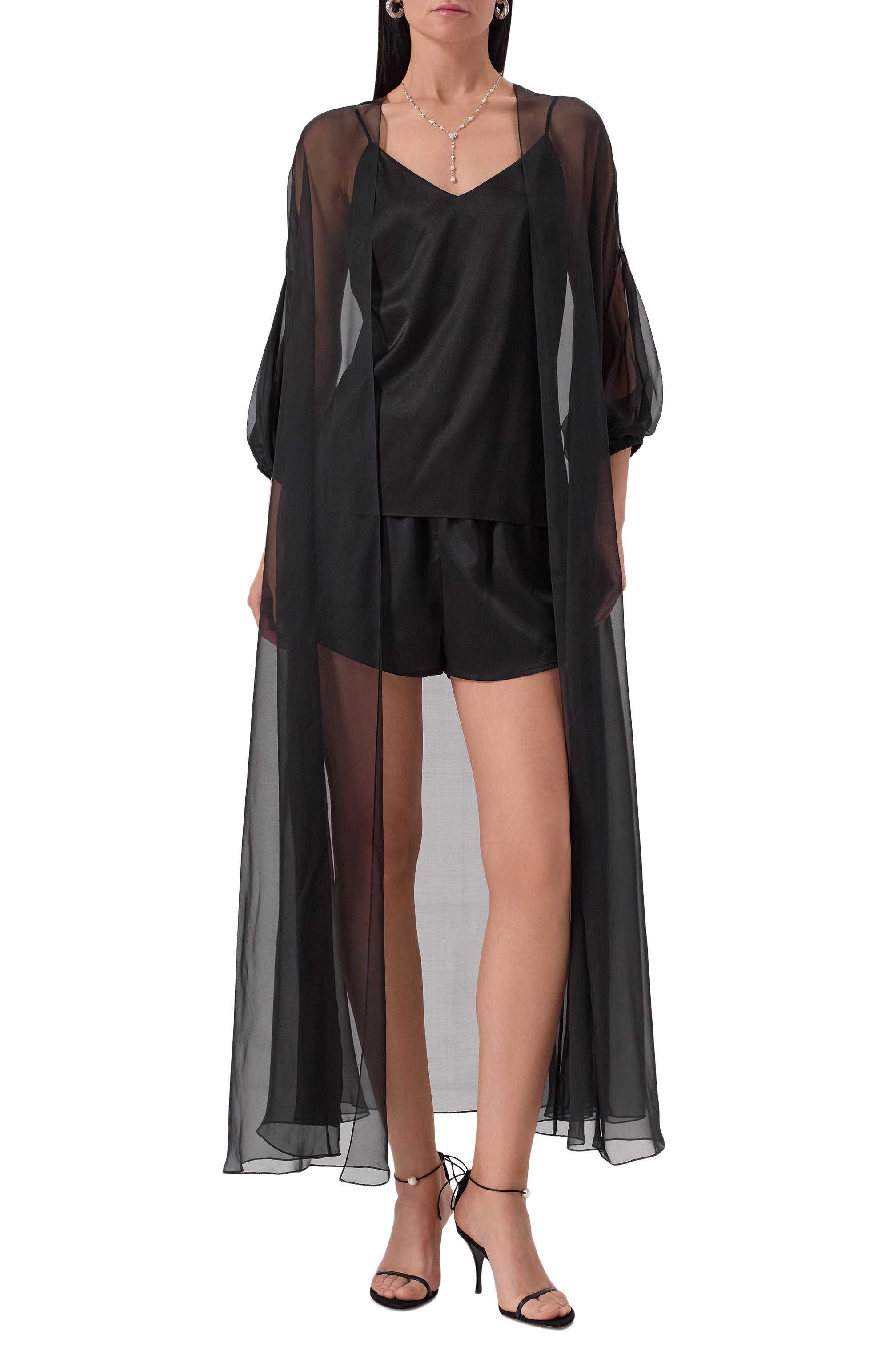 Шелковая накидка YANINA, арт. T-2924, фото 3