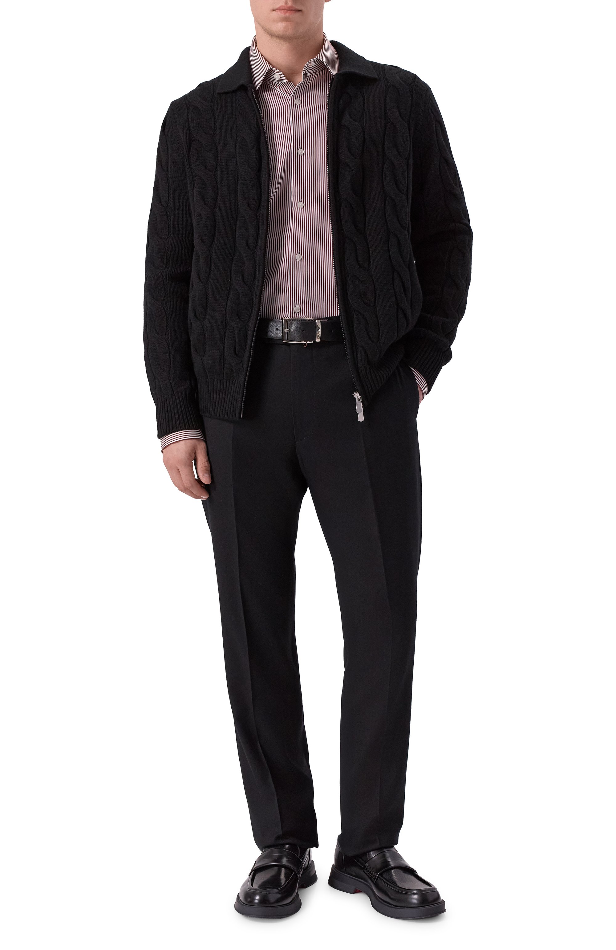 Кожаные пенни-лоферы lenner HUGO, арт. 50552556, фото 2