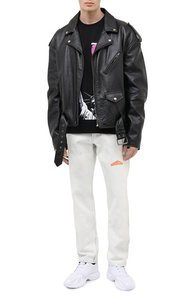 Хлопковый свитшот DIEGO VENTURINO, арт. FW20-DV FLG SLLV, фото 2