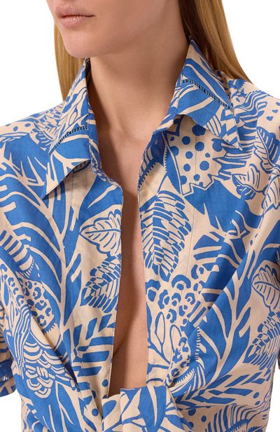 Хлопковое платье POUPETTE ST BARTH, арт. WE2R26LCPT0U, фото 4