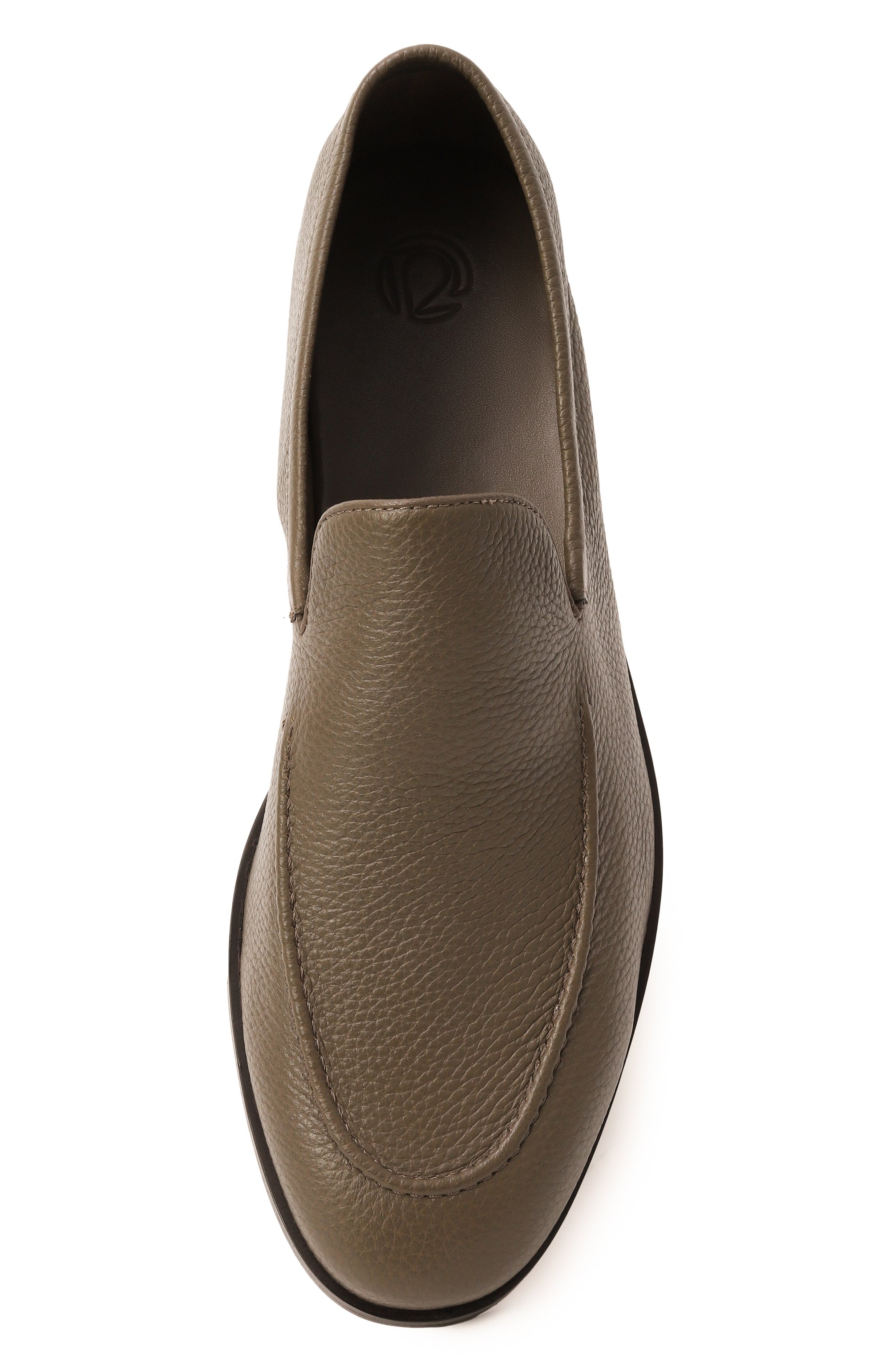 Кожаные лоферы 12 STOREEZ, арт. 133138, фото 6