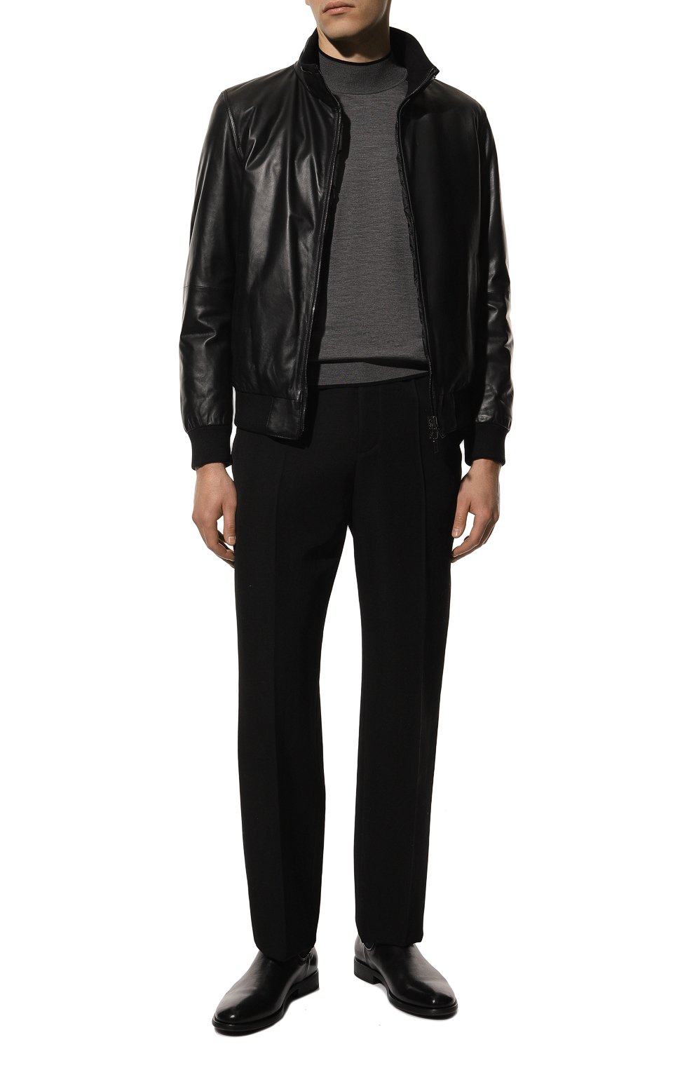 Шерстяная водолазка STEFANO RICCI темно-серого цвета по цене 87000 руб., арт. K808900L10/T20401, фото 2 Шерстяная водолазка STEFANO RICCI, арт. K808900L10/T20401, фото 2