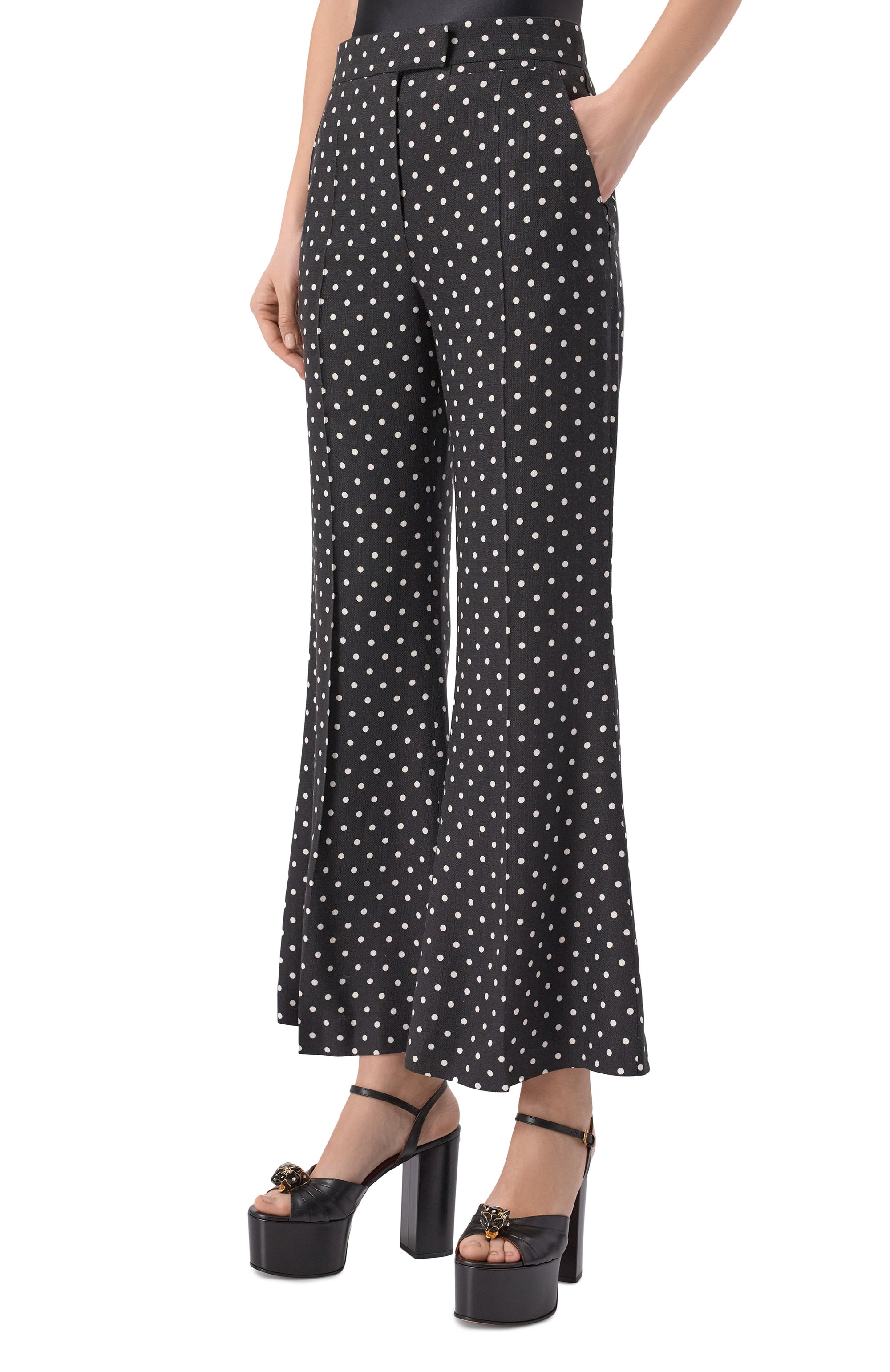 Брюки из вискозы VALENTINO, арт. 8B3RB6Z1/98S, фото 3