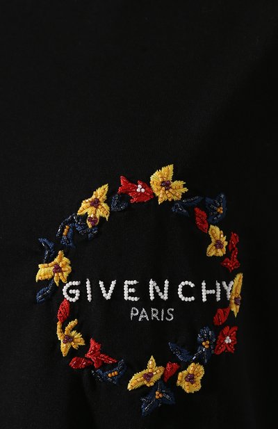 Хлопковая футболка GIVENCHY, арт. BW70603Z2F, фото 5