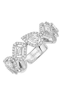 Кольцо MESSIKA бесцветного цвета по цене 1124500 руб., арт. 06705-WG, фото 1 Кольцо MESSIKA, арт. 06705-WG, фото 1