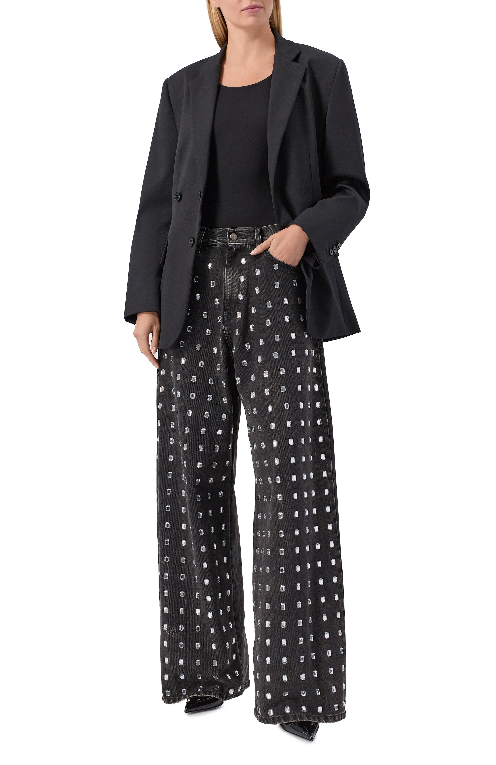 Джинсы GIUSEPPE DI MORABITO, арт. 05FW2DNP046CR 05455, фото 2