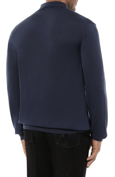 Поло из шерсти и шелка ZILLI, арт. KBP001M0230VSQA00/64, фото 4