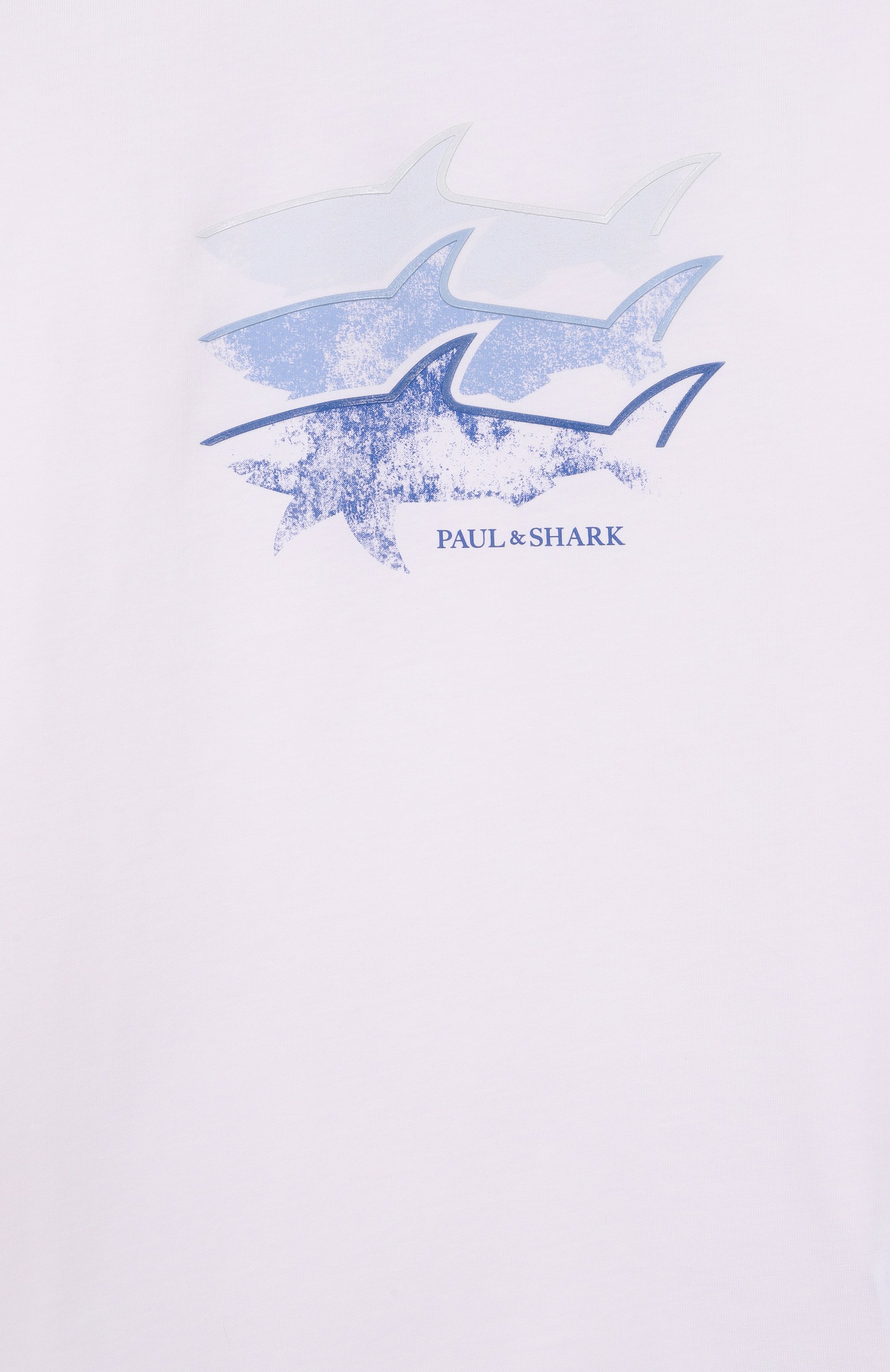 Хлопковая футболка PAUL & SHARK JUNIOR, арт. WQM00H/LAA54/10A-16A, фото 3