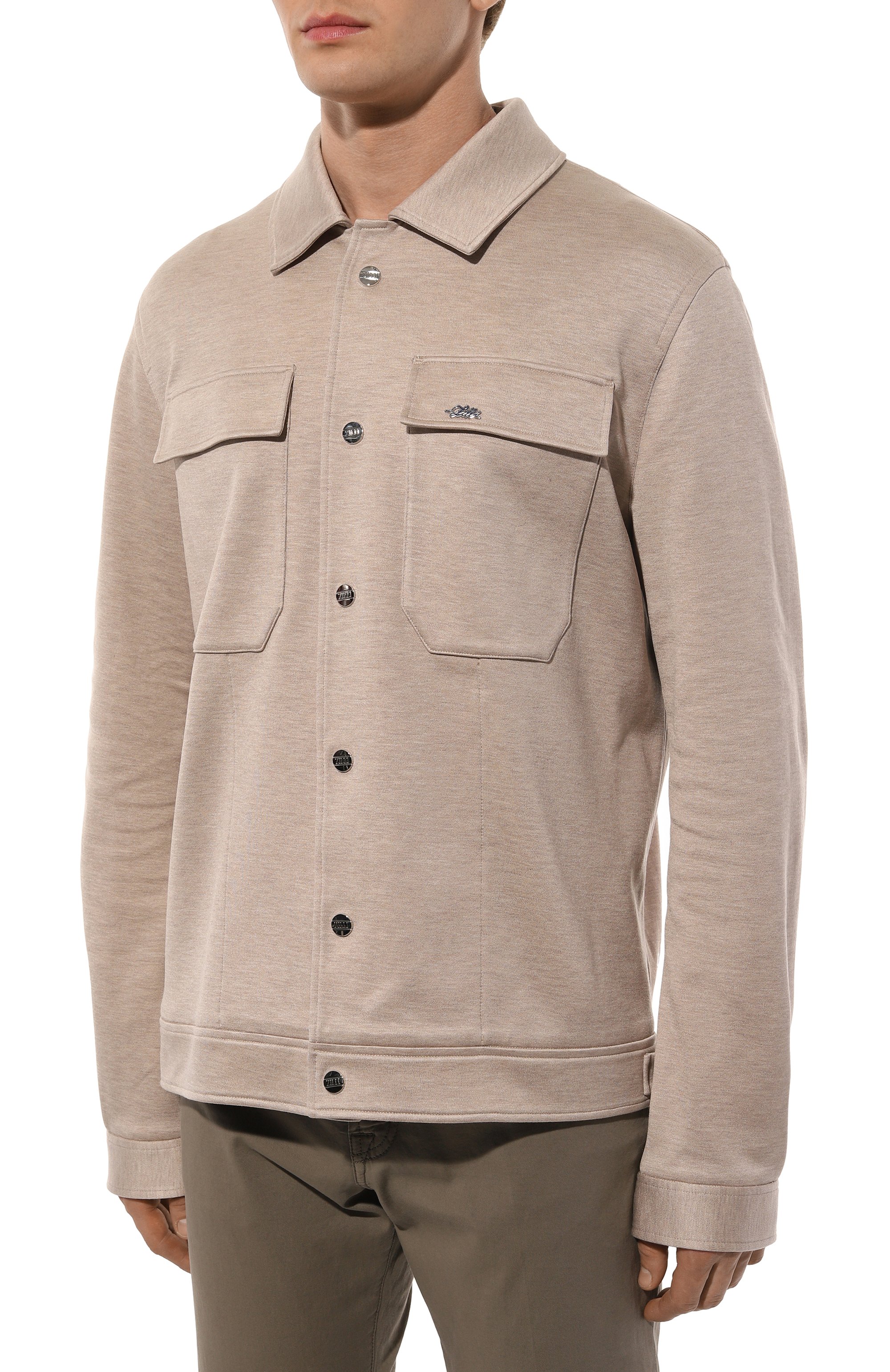 Куртка из шелка и хлопка ZILLI, арт. 0V001GM061430004U, фото 3