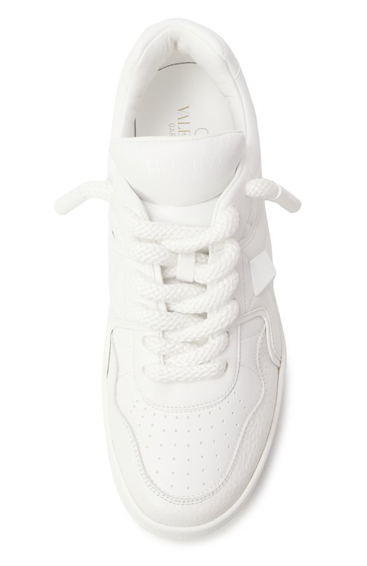 Кожаные кеды One Stud XL Valentino 7Y2S0G37/XTM Белый  7Y2S0G37/XTM Фото 6