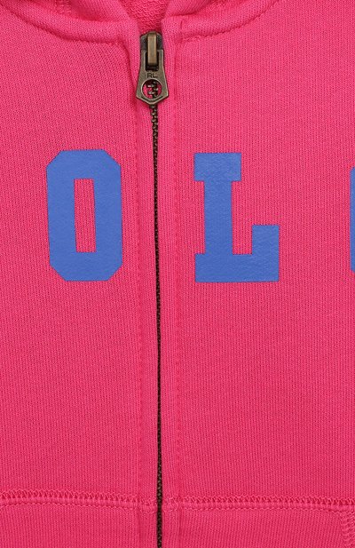 Хлопковый кардиган с капюшоном POLO RALPH LAUREN, арт. 311745365, фото 3