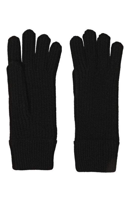 Кашемировые перчатки malo Чёрный, фото 3