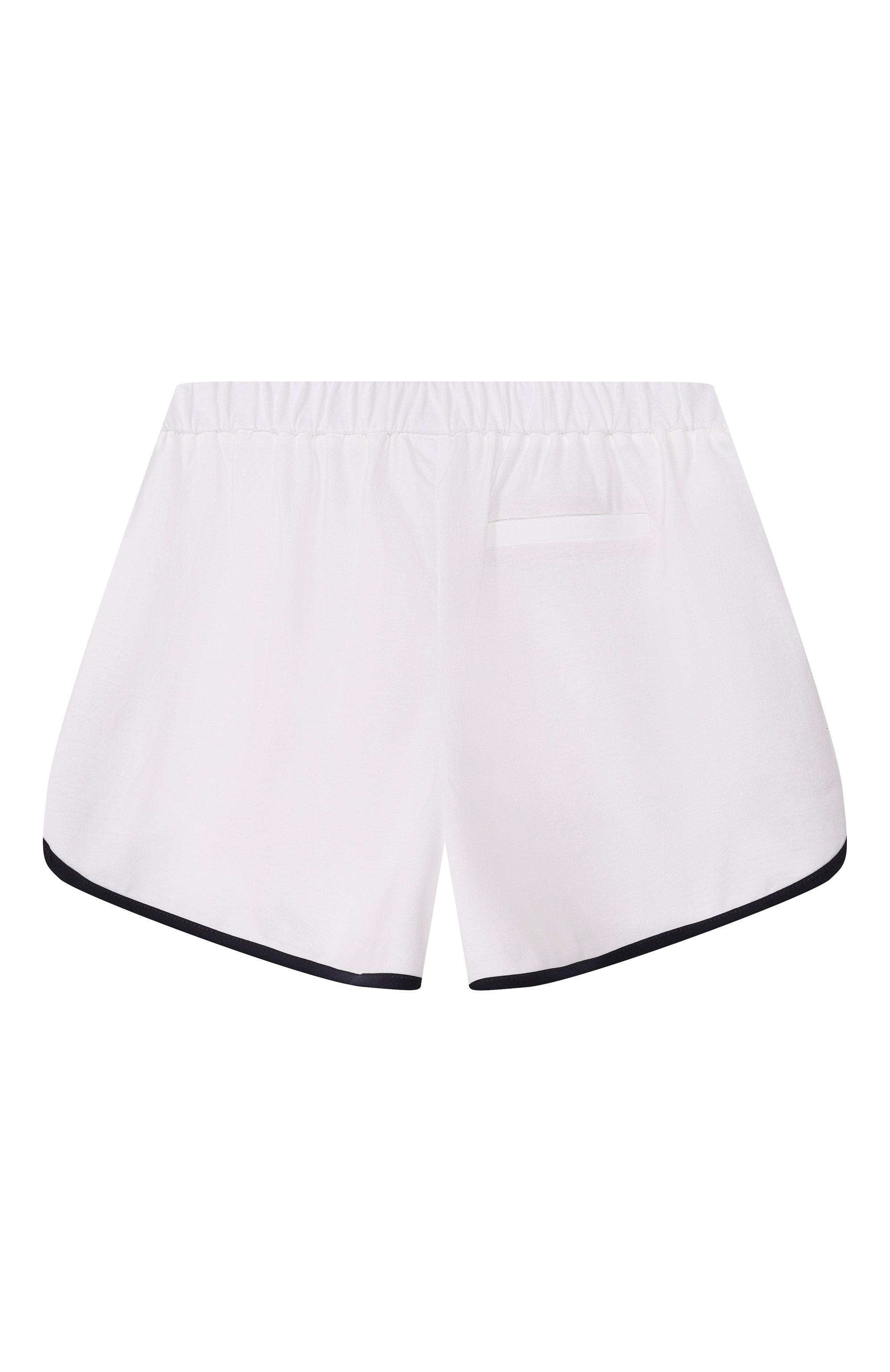 Хлопковые шорты BRUNELLO CUCINELLI белого цвета по цене 39850 руб., арт. B0T81P265B, фото 2 Хлопковые шорты BRUNELLO CUCINELLI, арт. B0T81P265B, фото 2