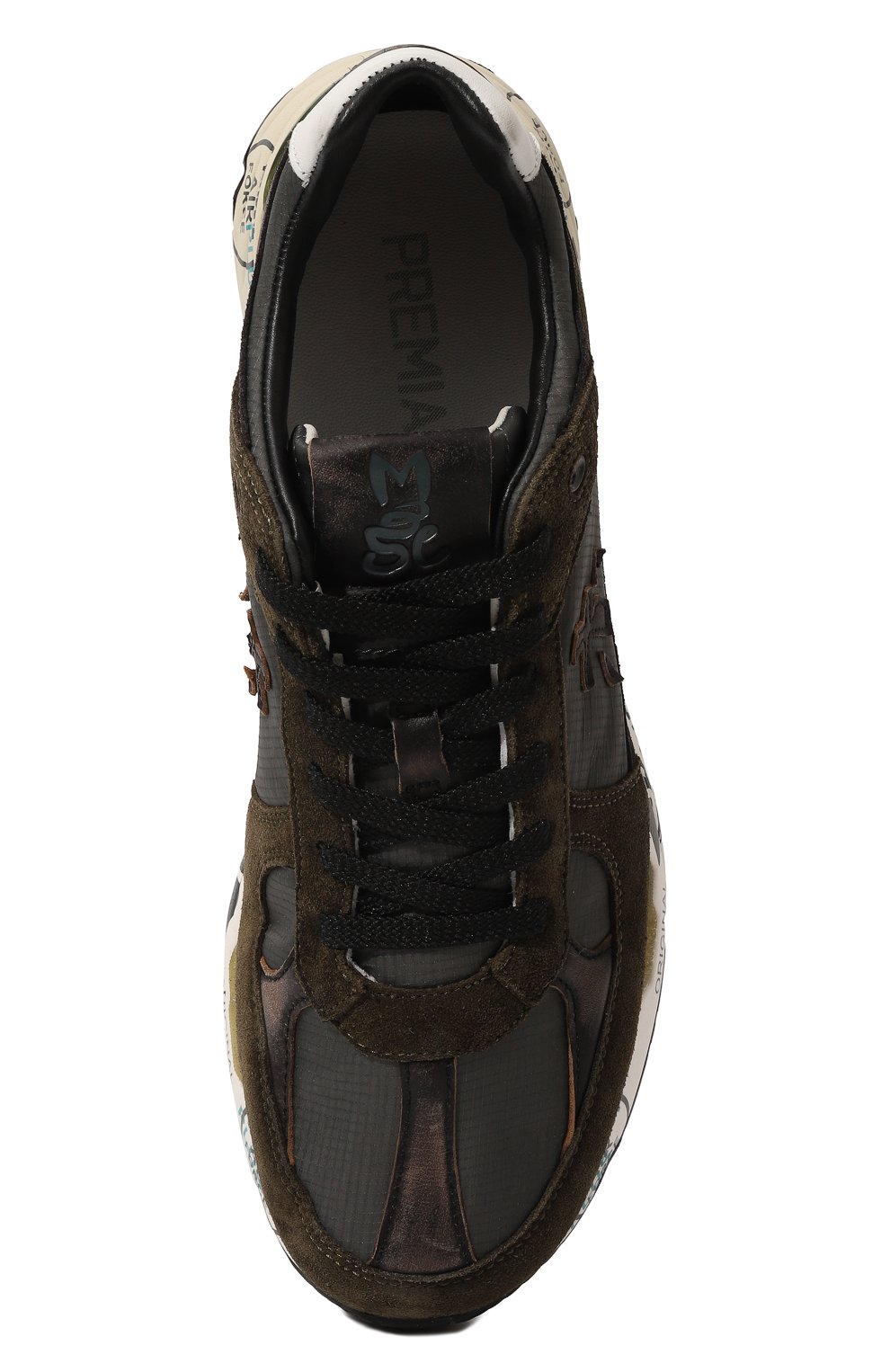 Комбинированные кроссовки mase PREMIATA хаки цвета по цене 30500 руб., арт. MASE/VAR4005, фото 6 Комбинированные кроссовки mase PREMIATA, арт. MASE/VAR4005, фото 6