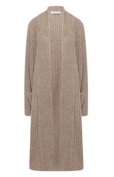 Вязаный кардиган из смеси кашемира и шелка GABRIELA HEARST бежевого цвета по цене 192500 руб., арт. F18GH923, фото 1 Вязаный кардиган из смеси кашемира и шелка GABRIELA HEARST, арт. F18GH923, фото 1