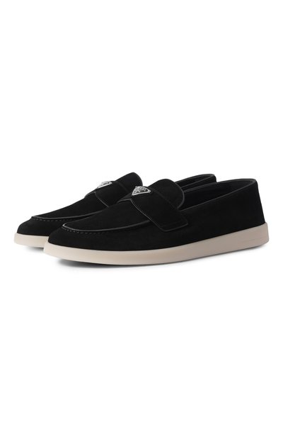 Мужские замшевые лоферы PRADA, арт. 2DG124/103