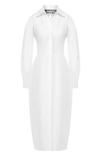 Женское хлопковое платье JACQUEMUS, арт. 201DR12/22100