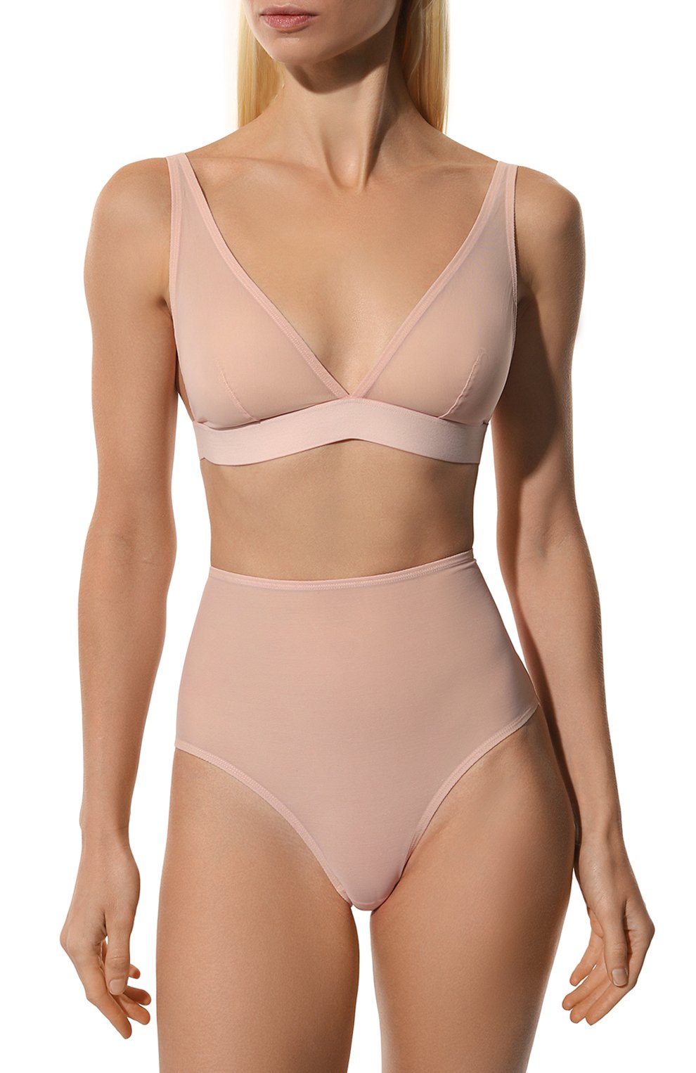 Трусы-слипы DNUD PARIS светло-розового цвета по цене 9980 руб., арт. L705CU, фото 2 Трусы-слипы DNUD PARIS, арт. L705CU, фото 2