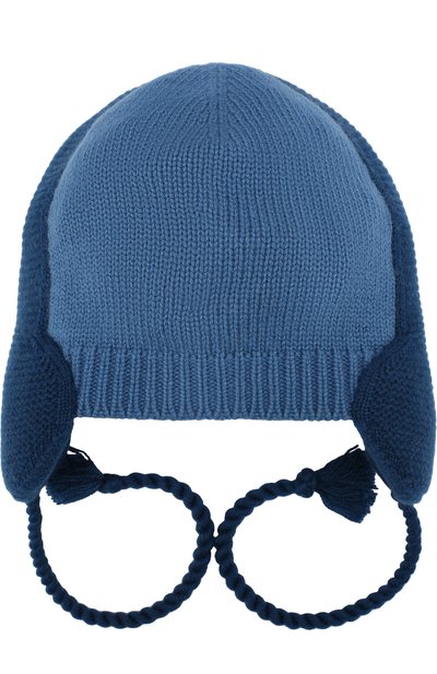 Кашемировая шапка с завязками-шнурками LORO PIANA, арт. FAI2312, фото 2