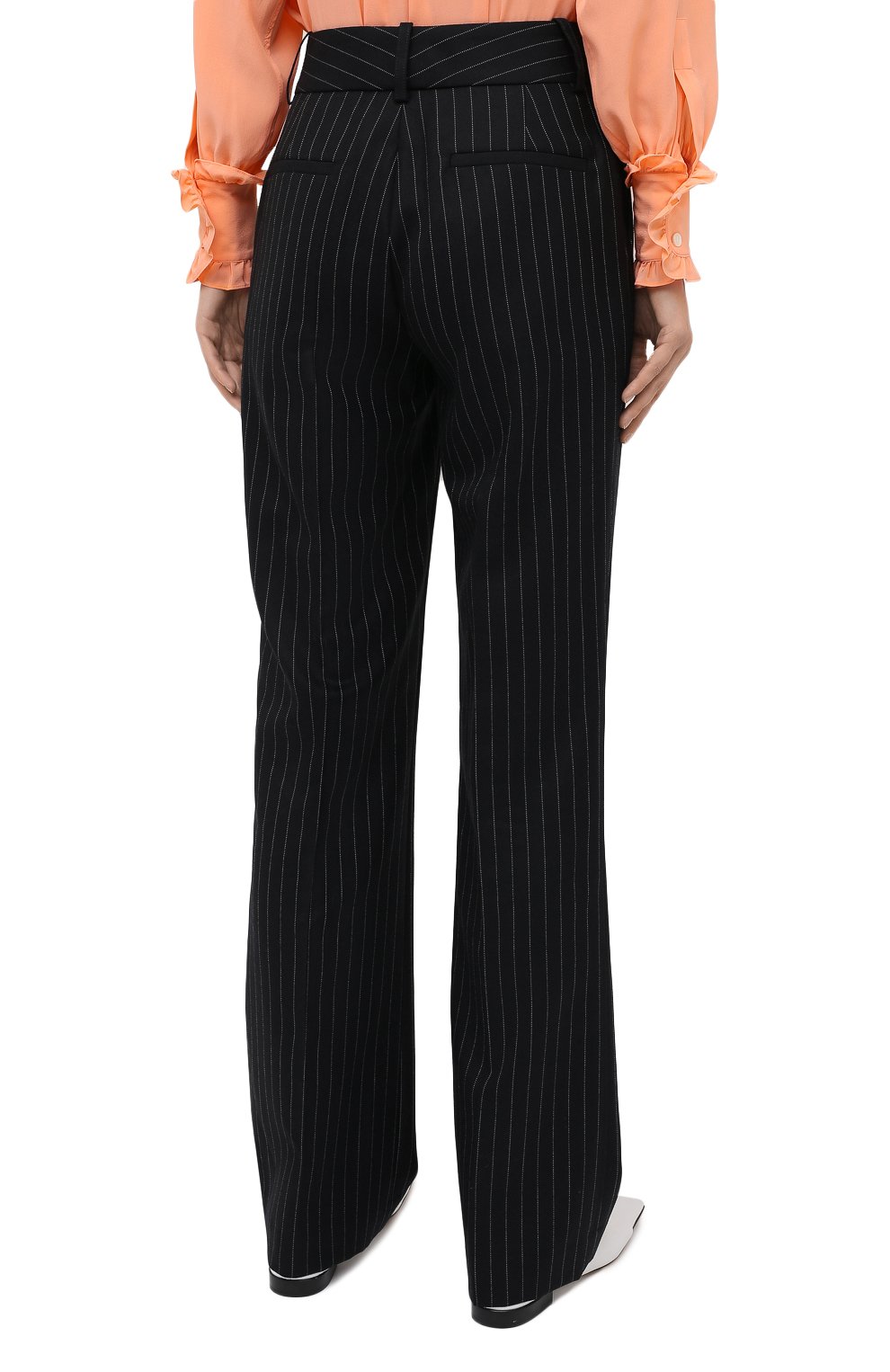 Шерстяные брюки VICTORIA BECKHAM, арт. 1320WTR001467C, фото 5