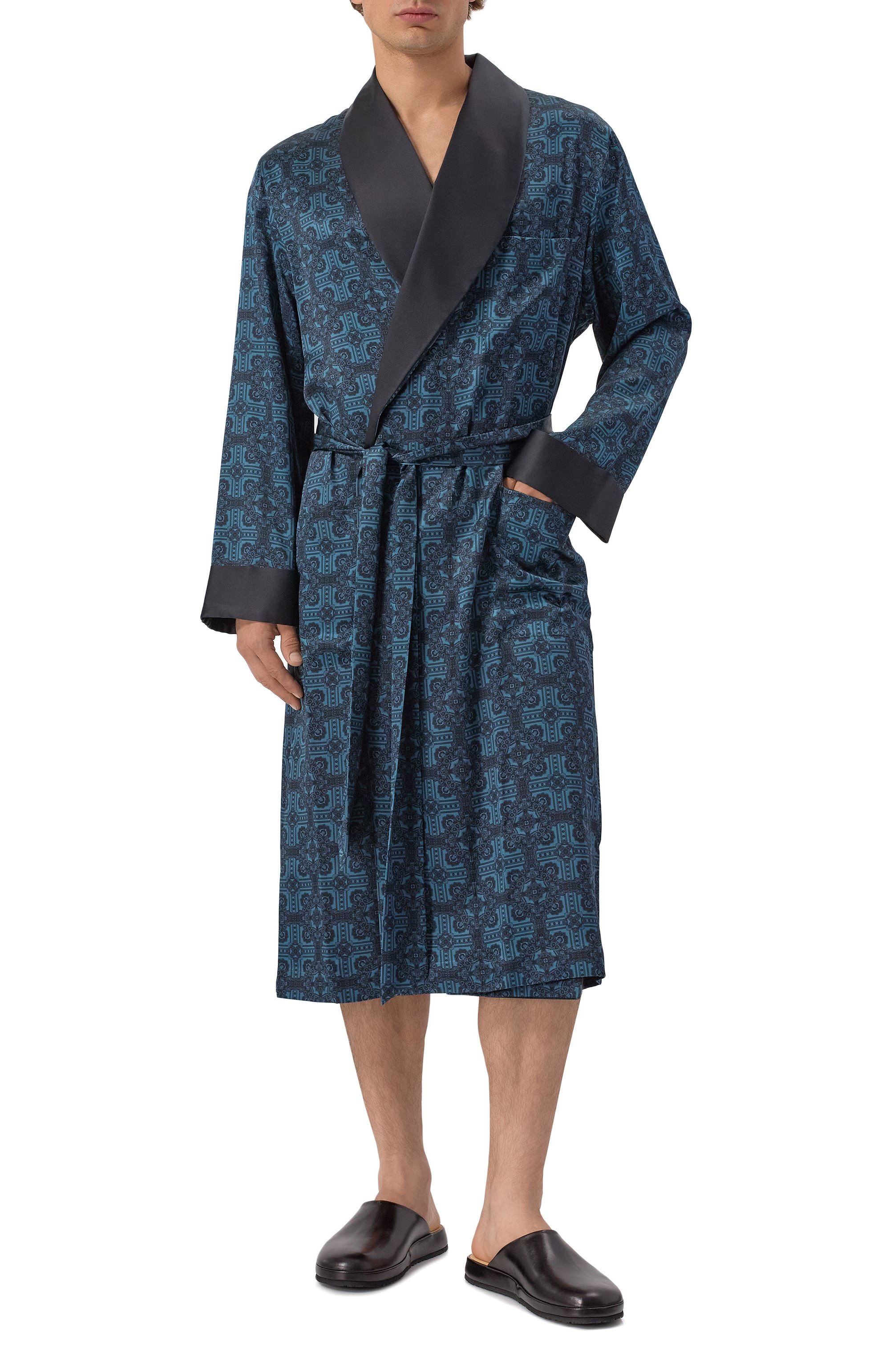 Шелковый халат STEFANO RICCI, арт. VT004/43301V, фото 2