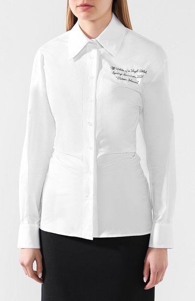 Хлопковая рубашка OFF-WHITE, арт. 0WGA073S20FAB0010110, фото 3
