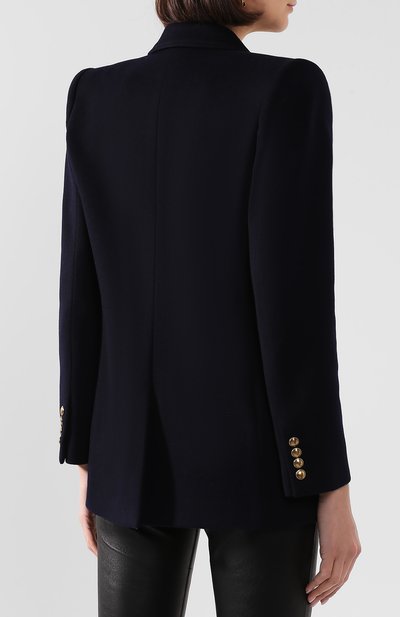 Шерстяной жакет SAINT LAURENT, арт. 620613/Y3A43, фото 4